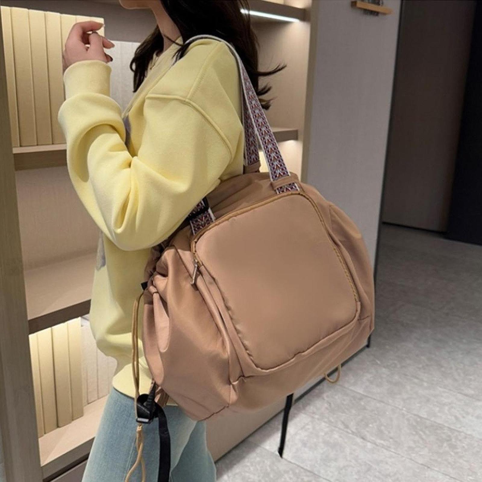 Leather Work Japan - Casual Lightweight Women Shoulder Bag Oxford
