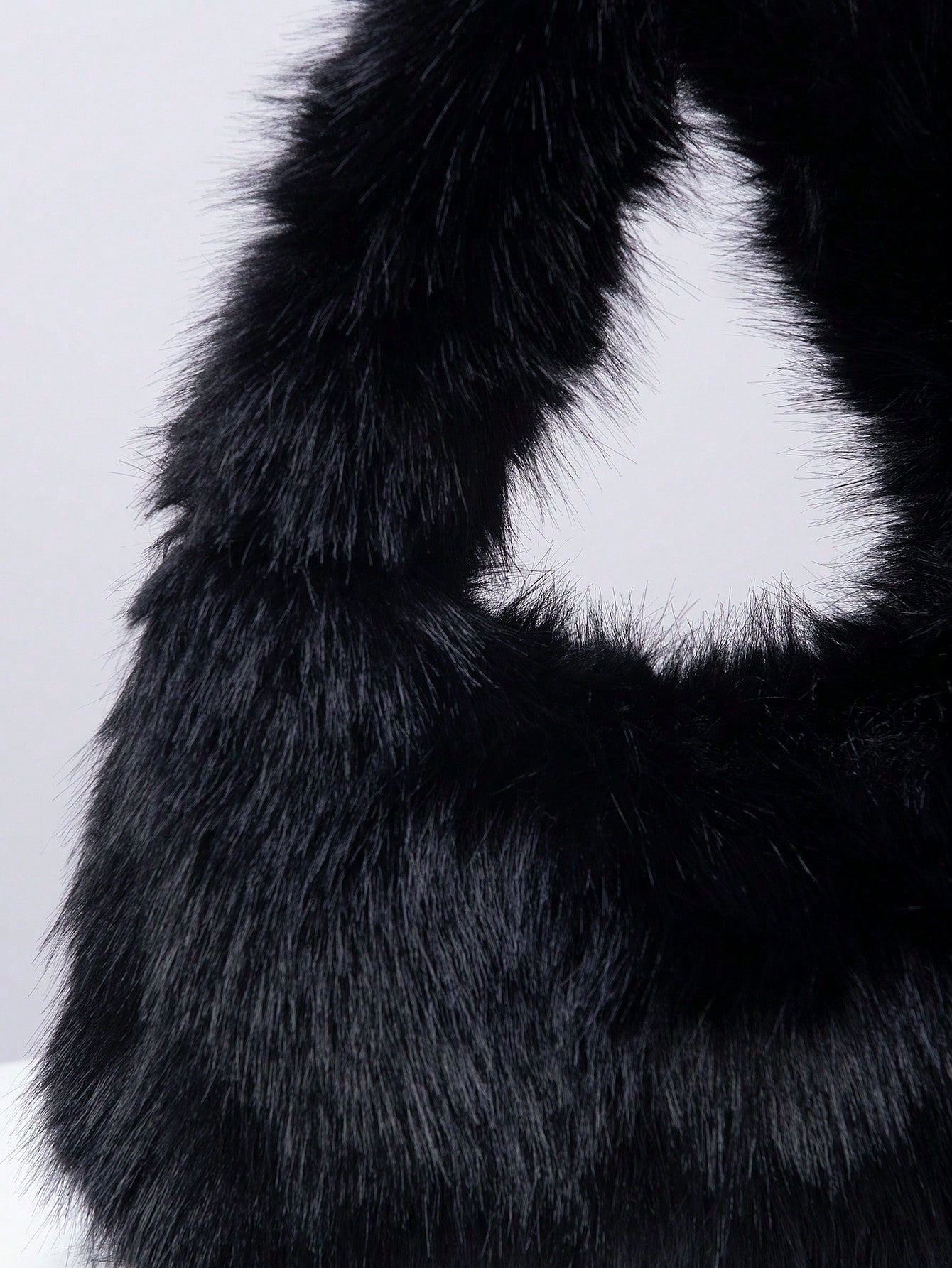 Y2K Style Faux Fur Tote Bags F - Leather Work Japan 评论和价格