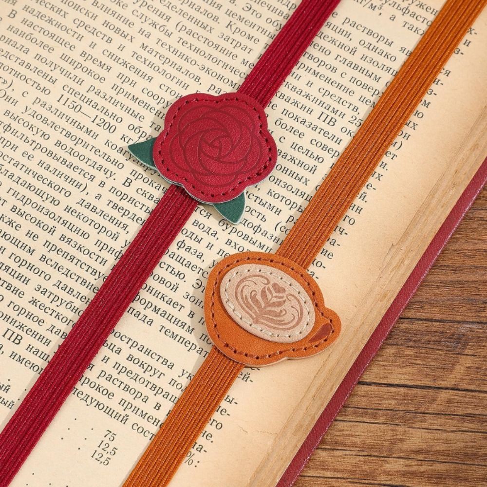 Vintage Elastic Bands Leather  - Leather Work Notebook 评论和价格