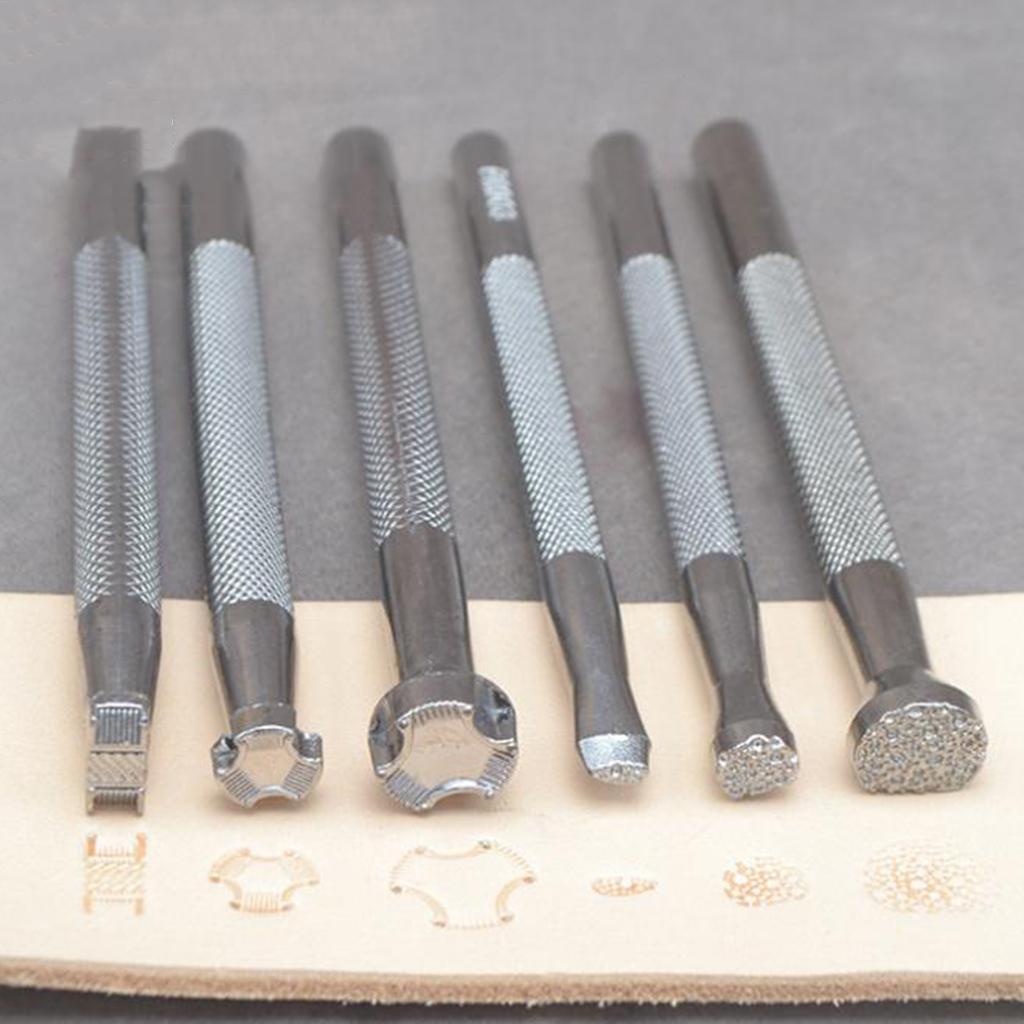 Leather Stamping Kit Steel Acc - Leatherwork For Beginners 评论和价格