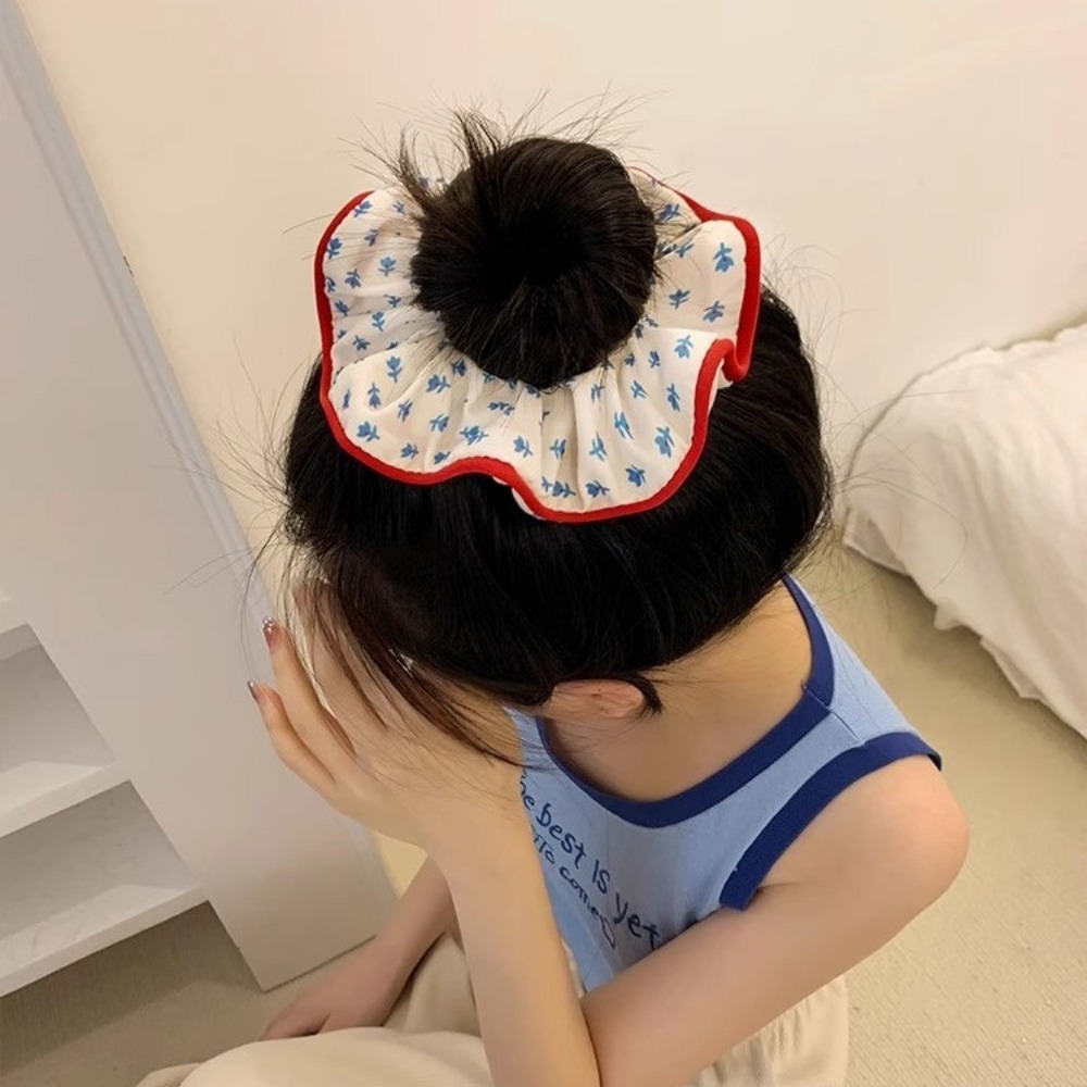 1/2pcs Floral Hair Small Fresh - Leatherwork Pony 评论和价格