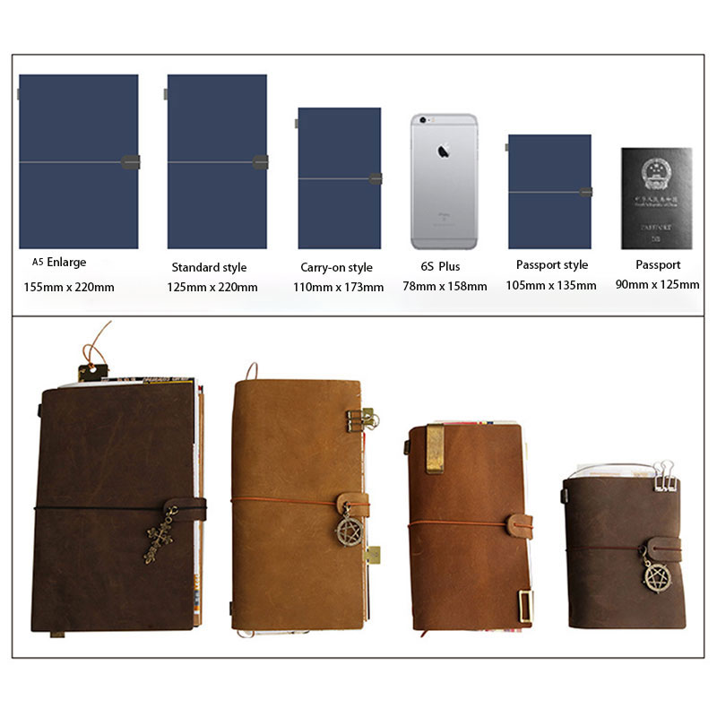 Defective Retro Leather Cover  - Leather Work Notebook 评论和价格
