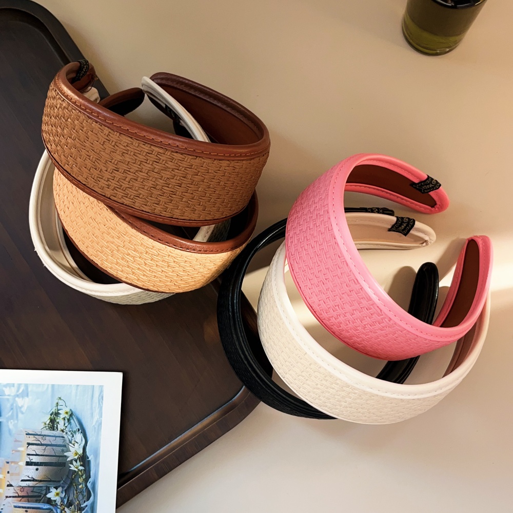 New 2025 Retro PU Leather Hair - Leatherwork Pony 评论和价格