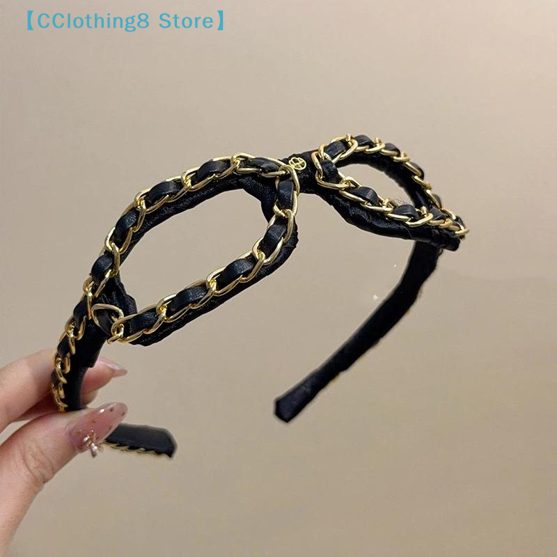 Vintage Chain Leather Headband - Leatherwork Pony 评论和价格