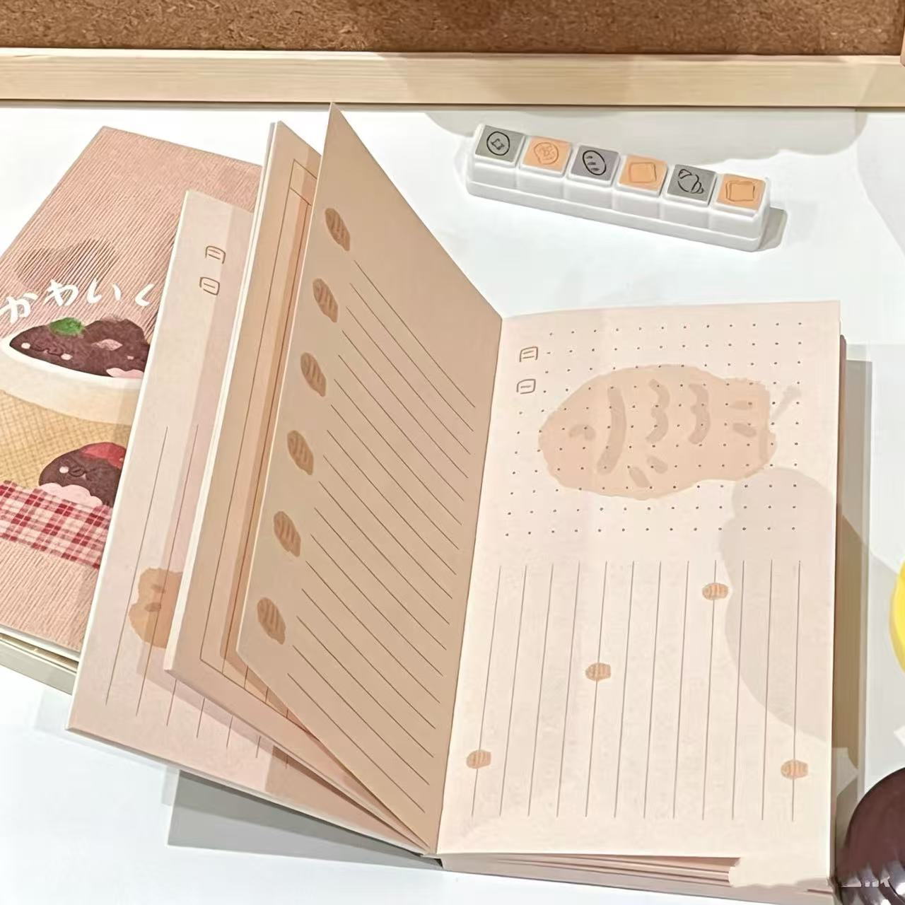 New A6 Plaid Natural Kraft Pap - Leather Work Notebook 评论和价格