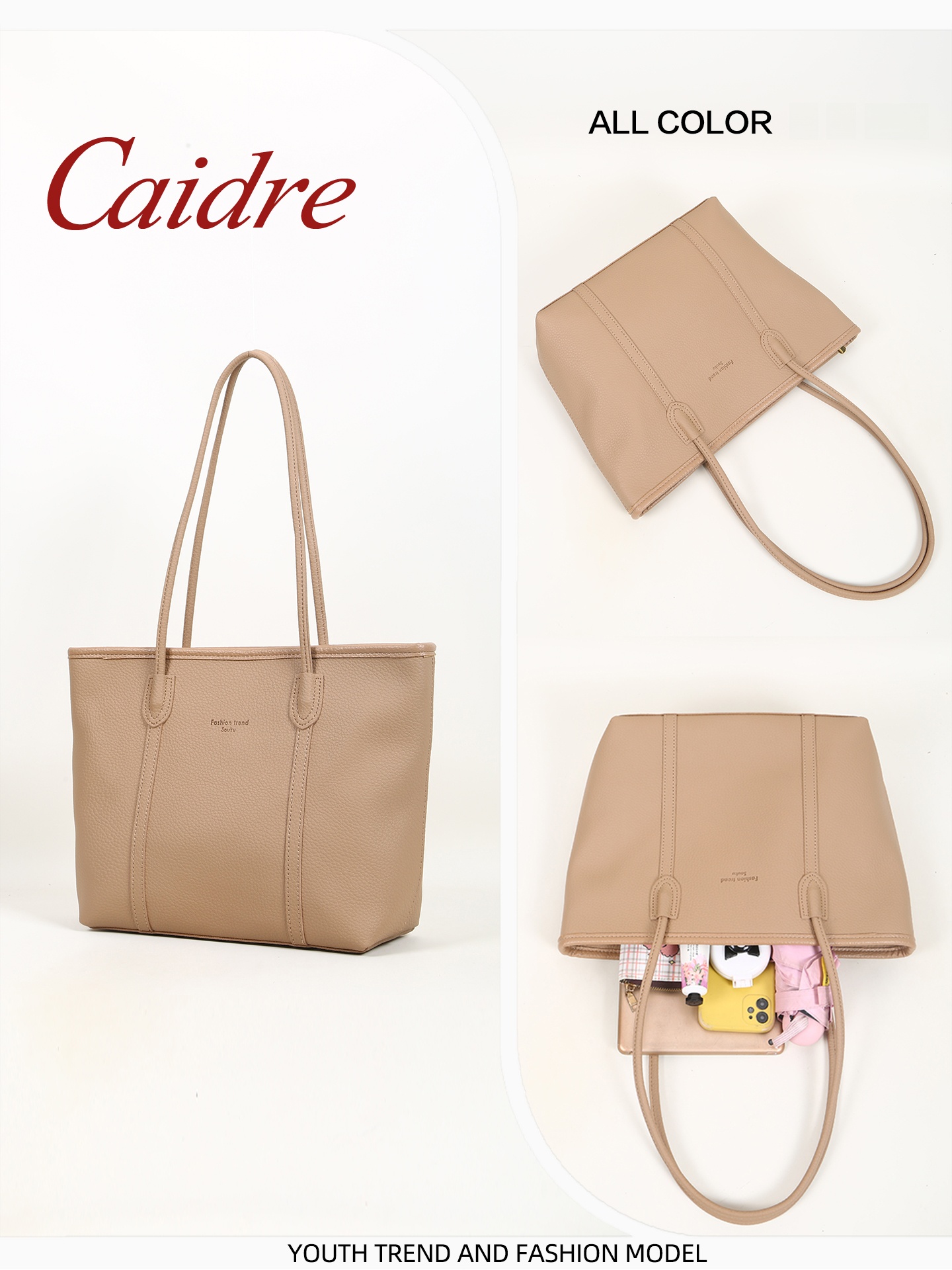 Caidre Simple Large Capacity T - Leather Work Japan 评论和价格