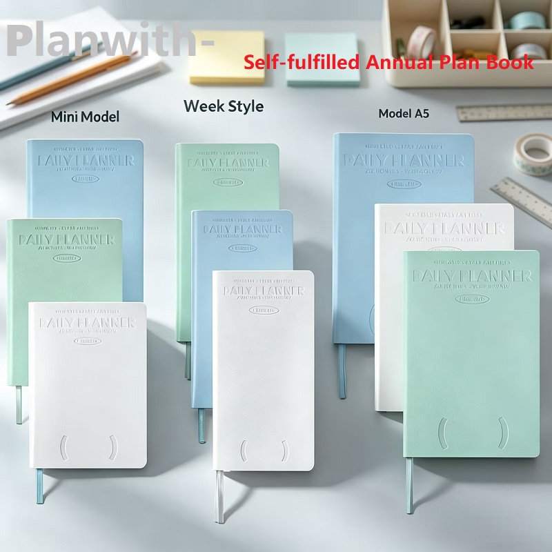 Planwith Self-dated Annual Pla - Leather Work Notebook 评论和价格