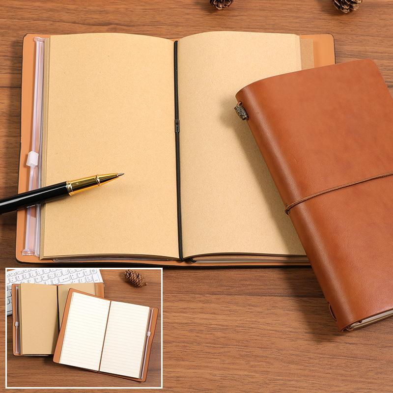 Hot Vintage PU Leather Refilla - Leather Work Notebook 评论和价格