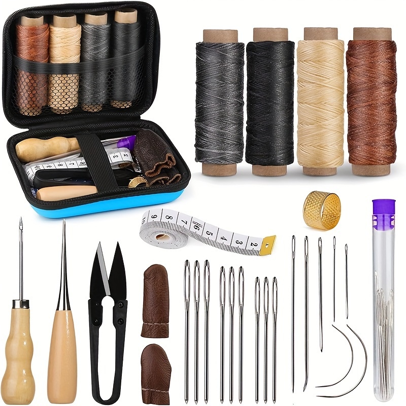 Leather Sewing Kit, Leather Re - Leatherwork Thread 评论和价格