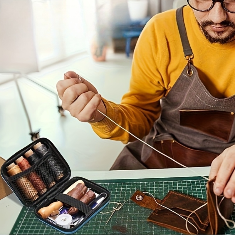 Leather Sewing Kit, Leather Re - Leatherwork Thread 评论和价格