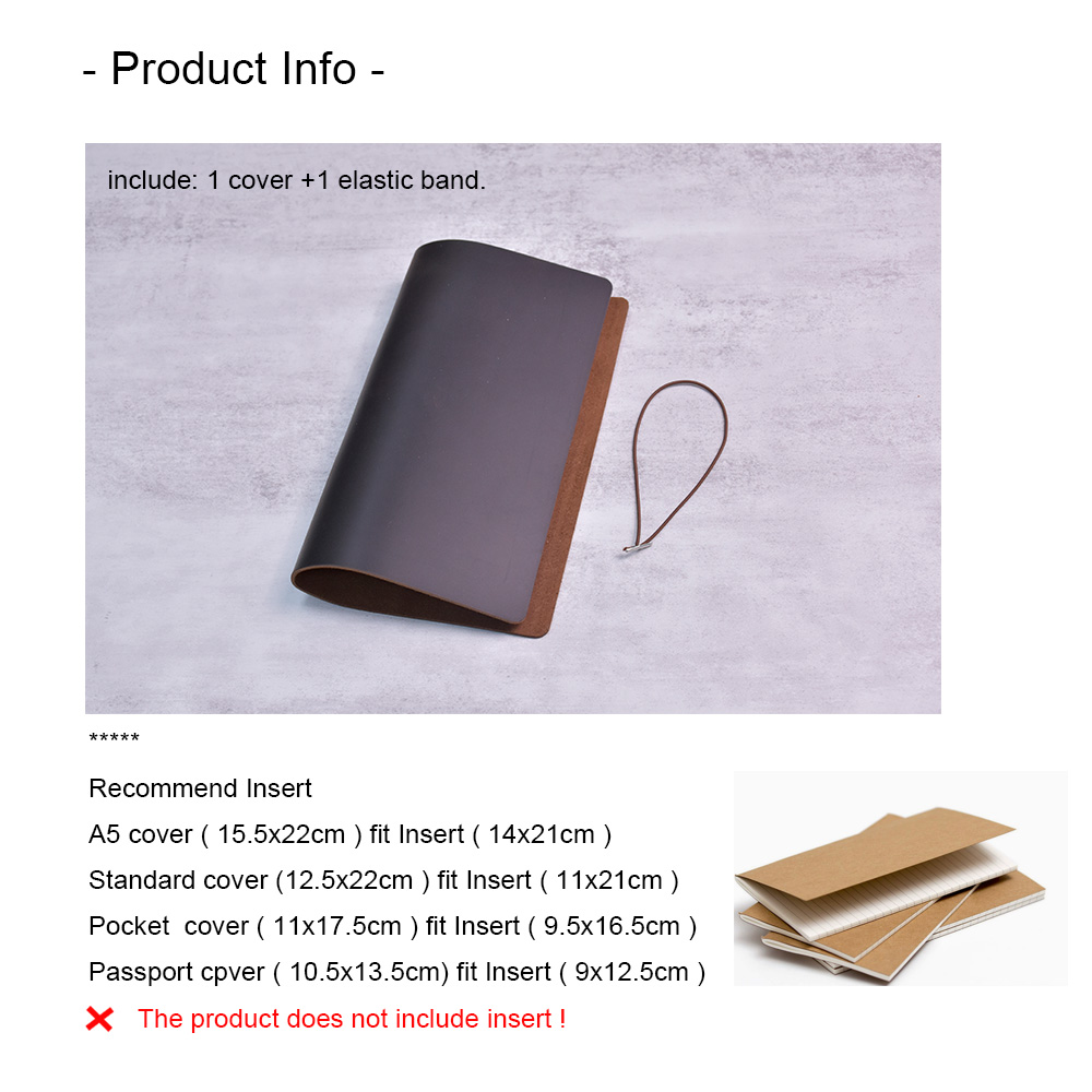 DIY Notebook Cover Crazy Horse - Leather Work Notebook 评论和价格