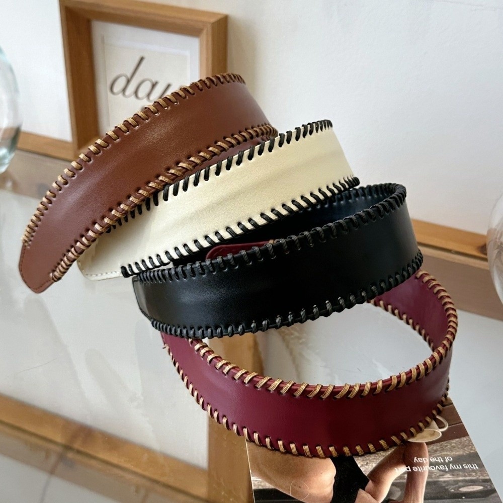 Temperament Solid Color Leathe - Leatherwork Pony 评论和价格