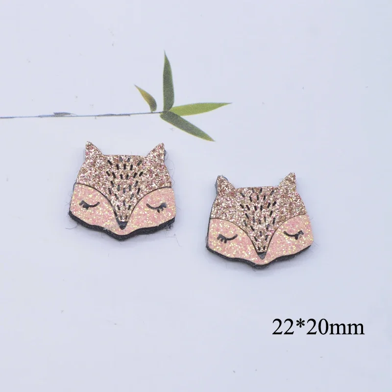 10Pcs Cartoon Animal Fox Cat L - Leatherwork Pony 评论和价格