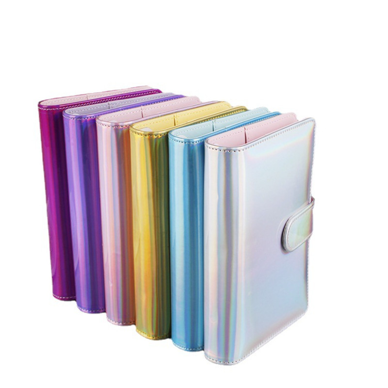 Cute Laser PU Leather DIY Bind - Leather Work Notebook 评论和价格