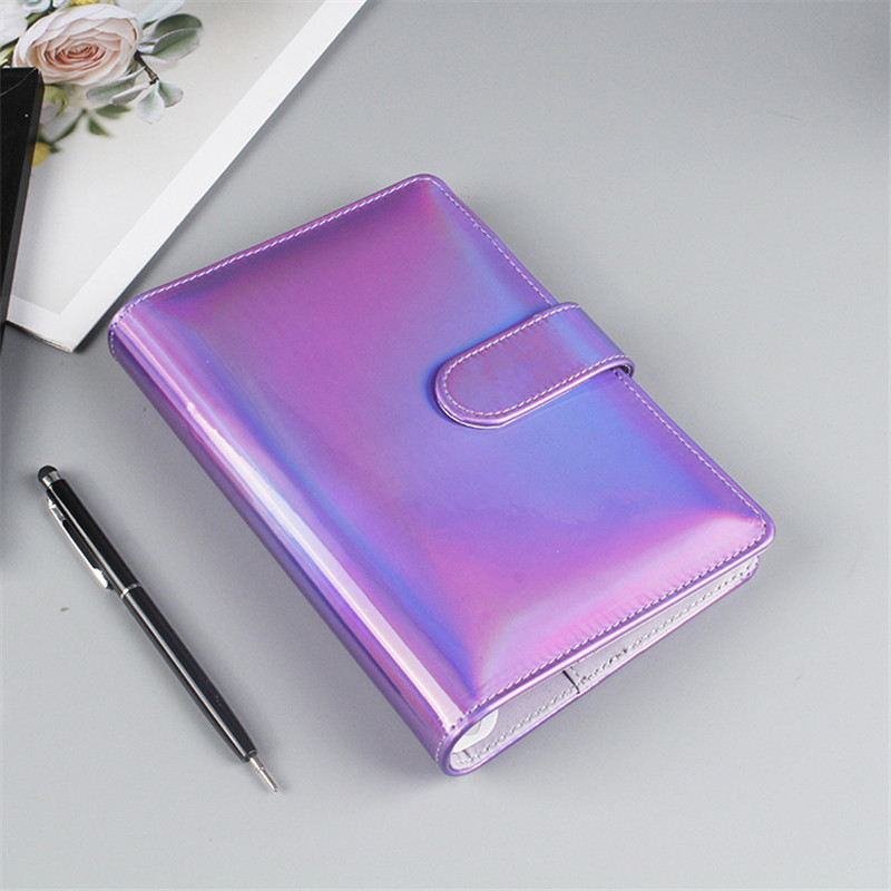 Cute Laser PU Leather DIY Bind - Leather Work Notebook 评论和价格