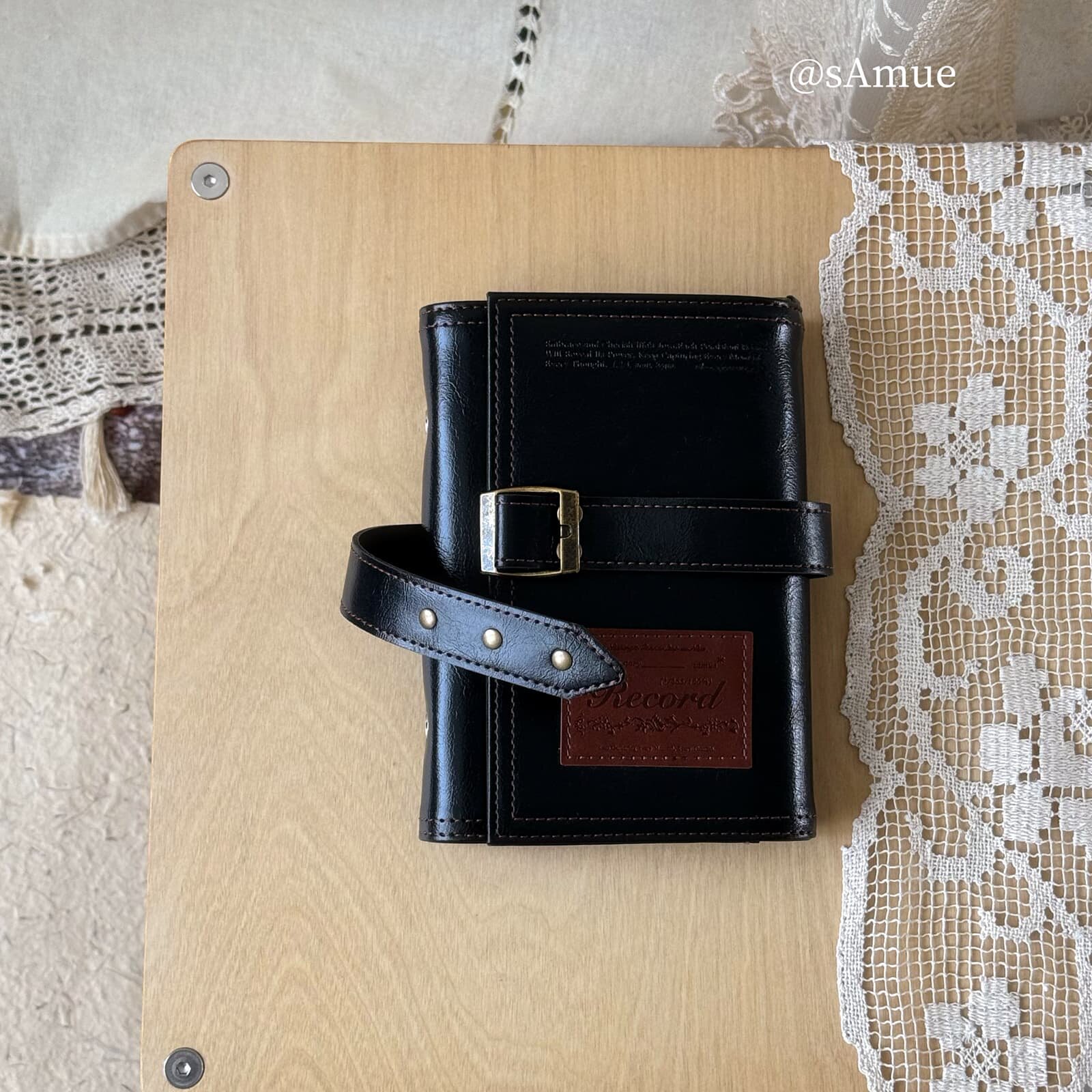 Vintage A6 3-Fold Leather Refi - Leather Work Notebook 评论和价格