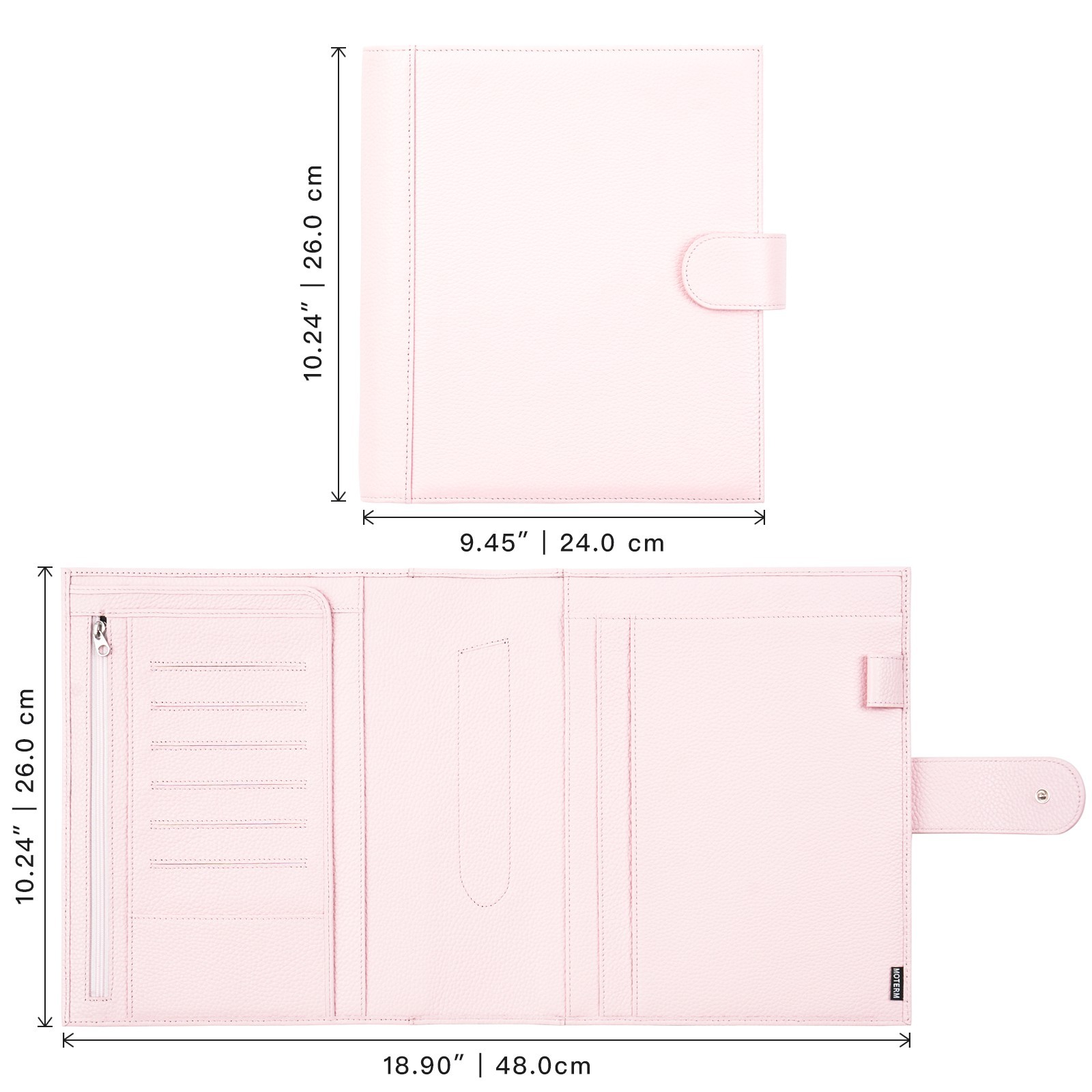 Moterm Genuine Leather Discbou - Leather Work Notebook 评论和价格