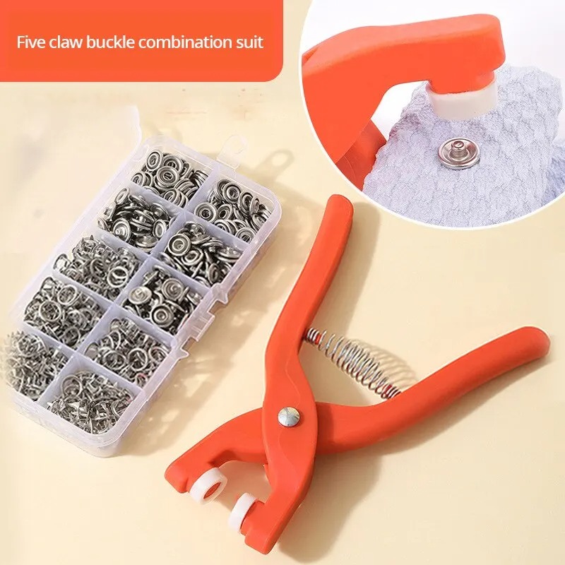 50PCS Plier Tool Metal Sewing  - Snap Fastener Setter 评论和价格