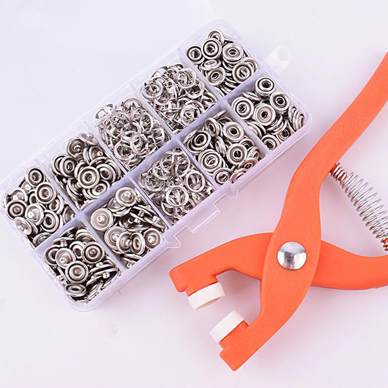 50/100PCS Plier Tool Metal Sew - Snap Fastener Setter 评论和价格